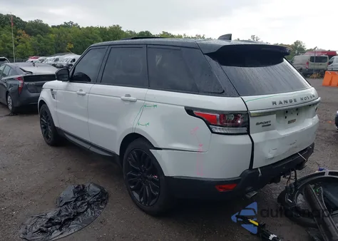 2017 Land Rover Range Rover Sport 3.0L V6 Supercharged Hse from USA, damaged, VIN SALWR2FV8HA159331